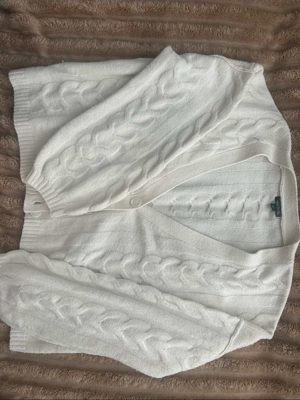 White knitted Cardigan